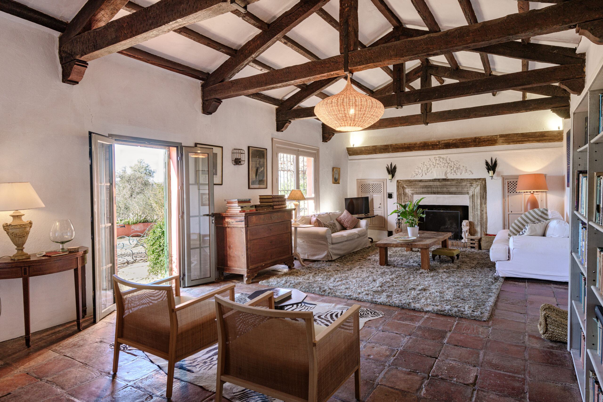 Main house living room